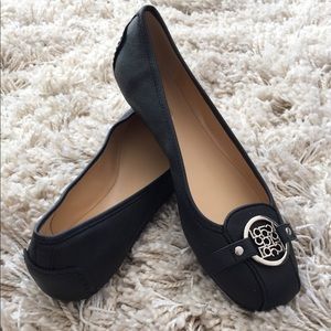 Liz Claiborne Navy Flats